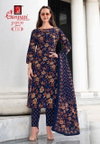 Jaipuri Vol 15 By Ganpati Cotton Printed Kurti With Bottom Dupatta Wholesale Online